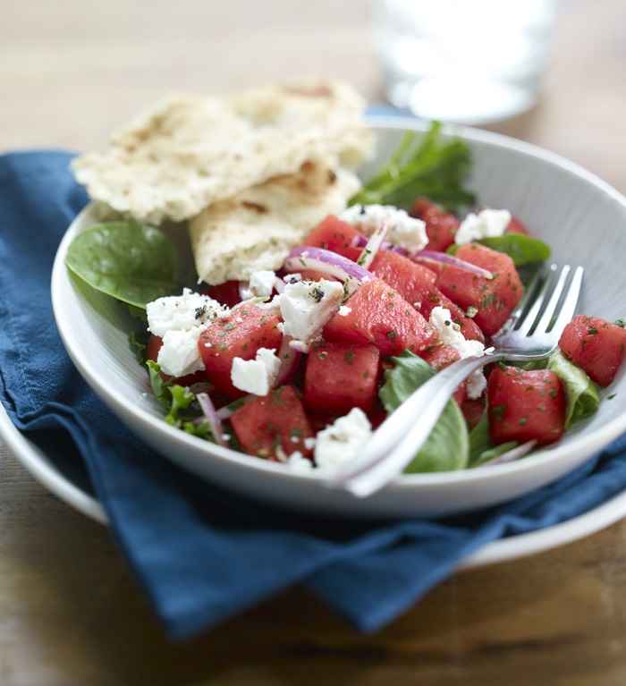 Watermelon Mediterranean Salad recipe