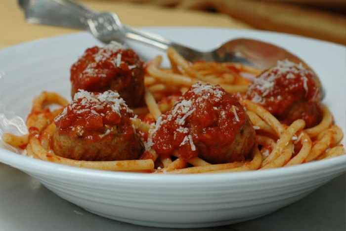 Instant Pot® Spaghetti and Meatballs recipe