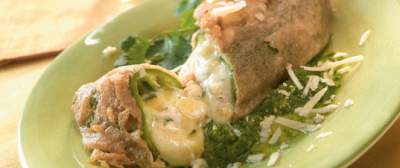 Chiles Rellenos with Cheese and Smoked Chicken