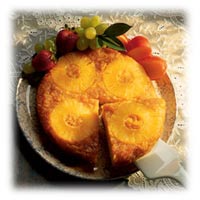 Pineapple Upside-Down Gouda Cake