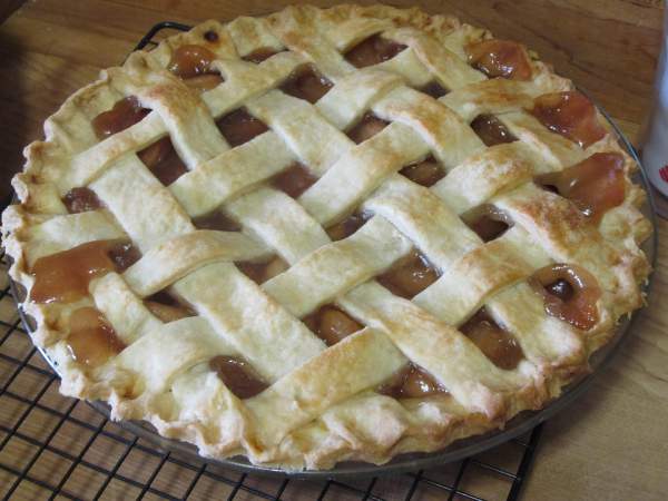 Clem's Green Chile Apple Pie