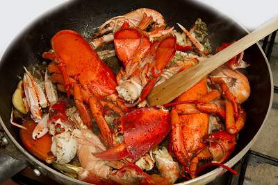 Maine Lobster Stock recipe