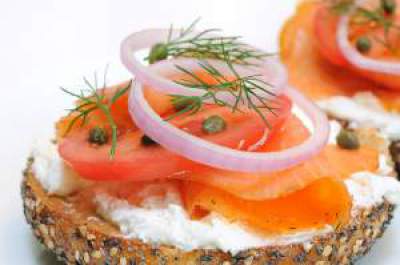 Lox, Bagel and Cream Cheese