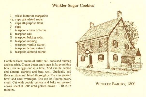 Winkler Bakery Sugar Cookies