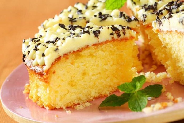 Lemon Pudding Chiffon Cake recipe