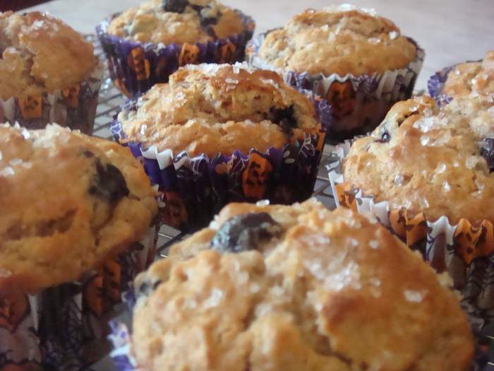 Wicked Good Blueberry Muffins