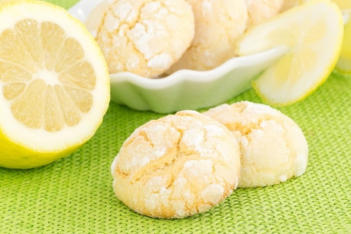 Ooey Gooey Lemon Cookies