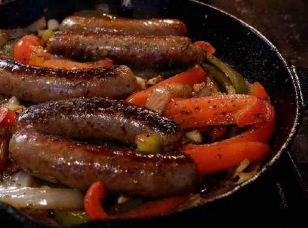 Italian Sausage, Peppers and Onion Sandwiches