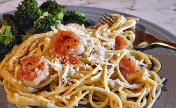 Garlic Shrimp Pasta recipe