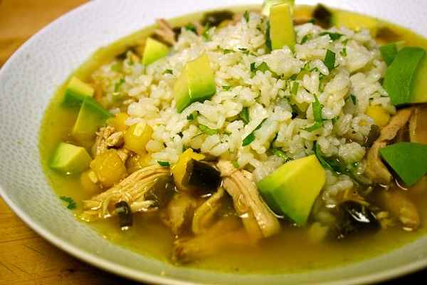 Poblano Chile Soup recipe