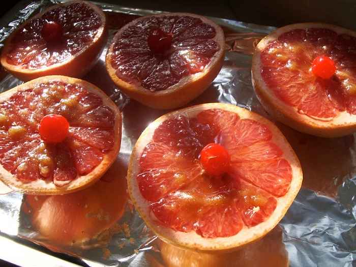 Broiled Grapefruit recipe